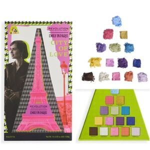 Revolution Emily In Paris City Of Love Eyeshadow Palette